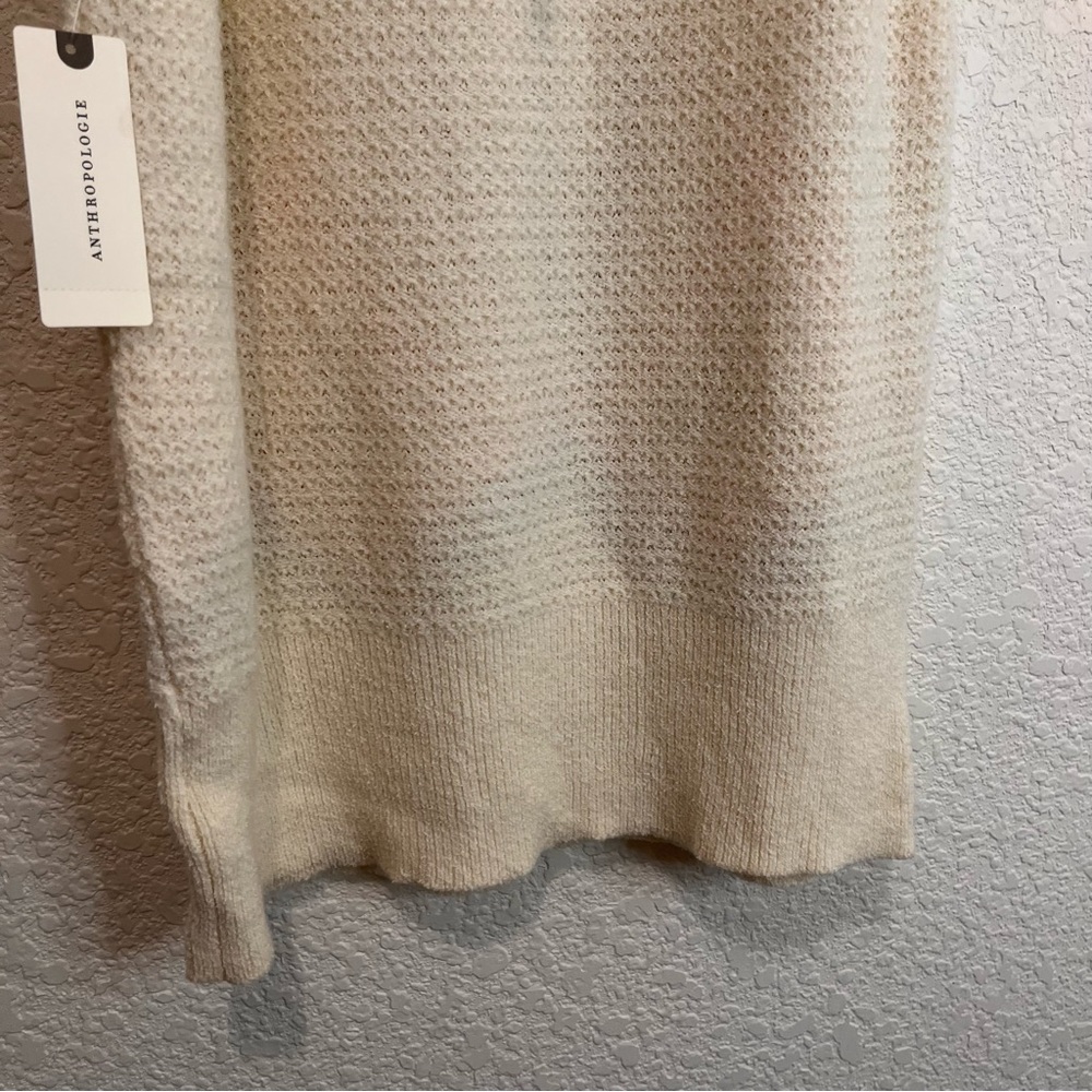Anthropologie Anthro Embroidered Sleeveless Tie Back Tank Top Boho Blouse Size M - Picture 6 of 12